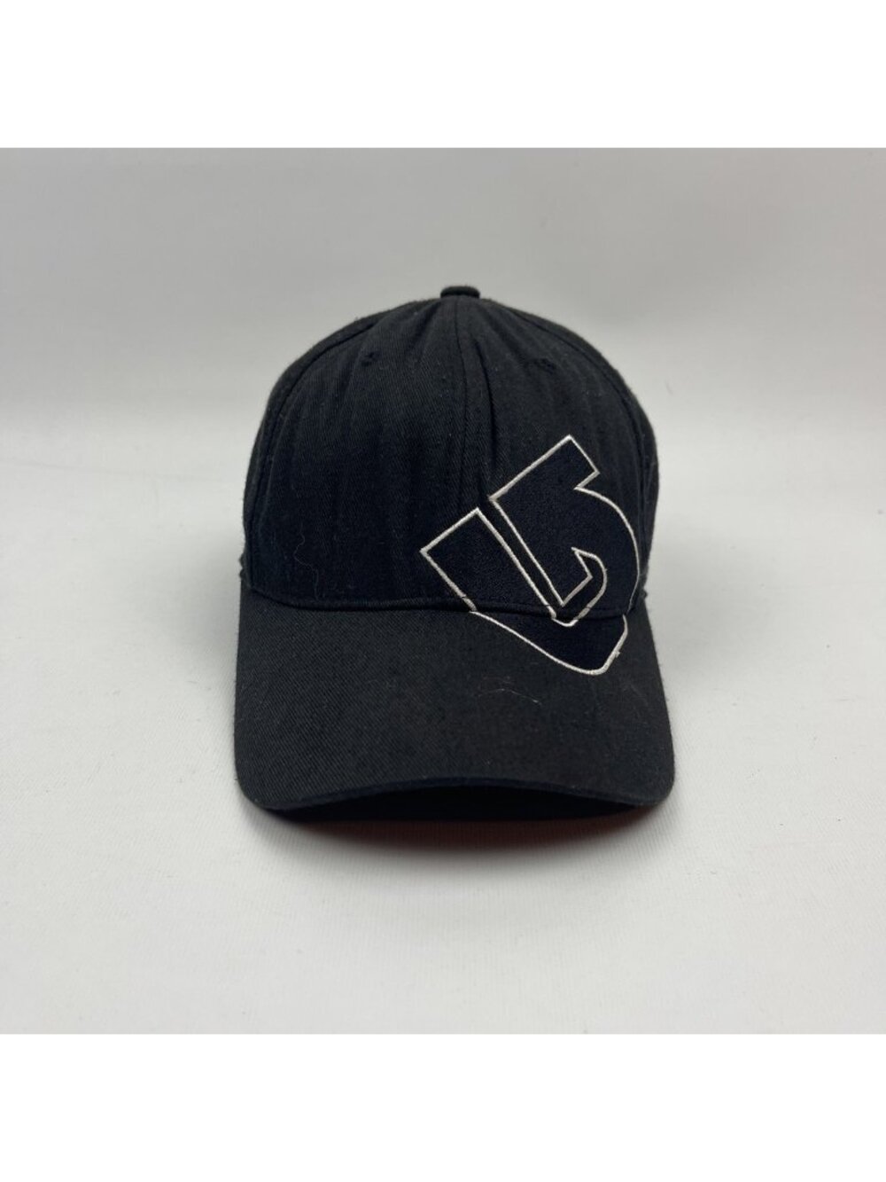 Y2K Burton Flexfit One Size Fitted Hat Cap Snowboard Skater 2000's Grunge Punk